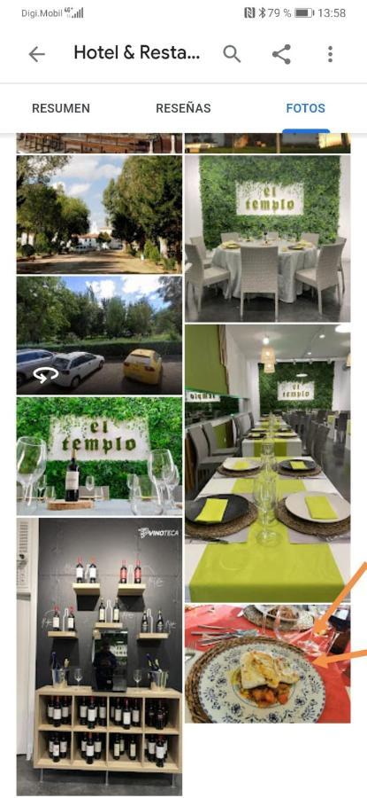 Hotel Rural El Refugio De Los Templarios Cabeza del Buey Eksteriør billede